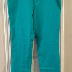 Jeans - Turquois, Straight Leg